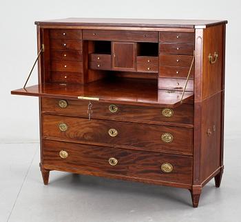 CHIFFONJÉ, sengustaviansk, enl uppgift Niclas Ekroth, 1800-talets början.