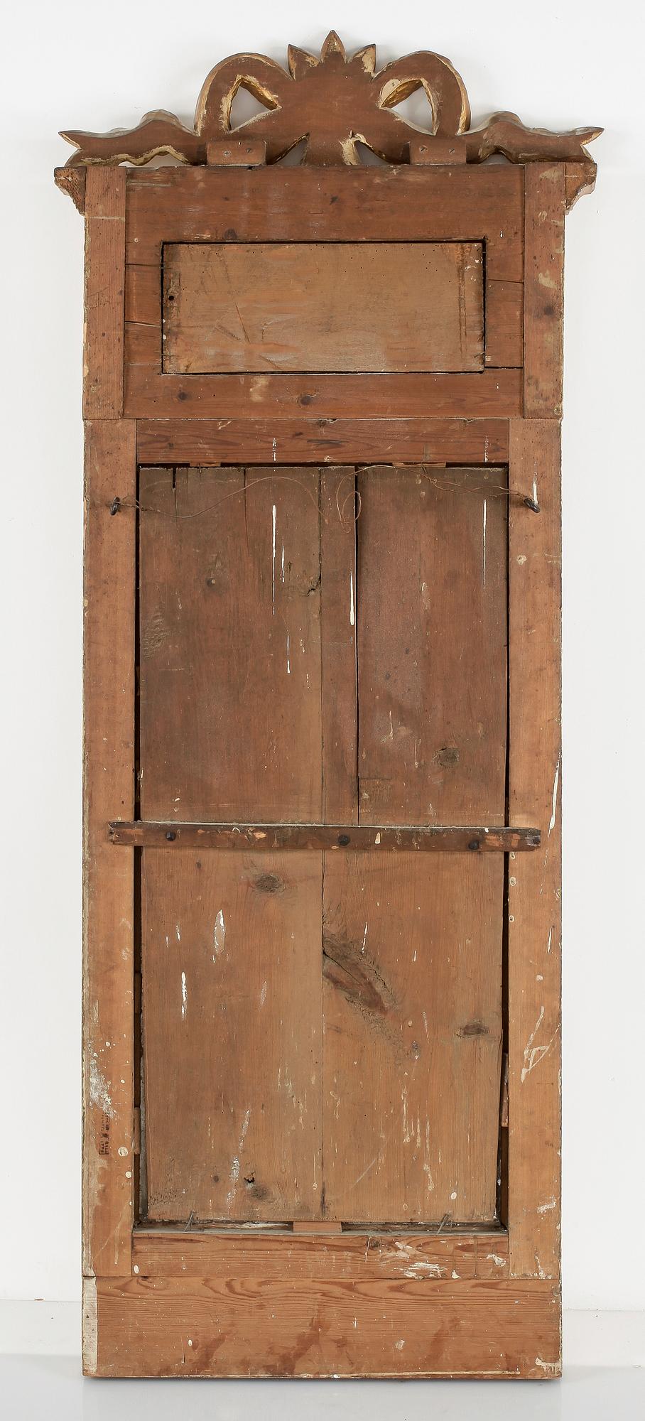 SPEGEL, gustaviansk, Stockholms hallstämpel, daterad 1798?.