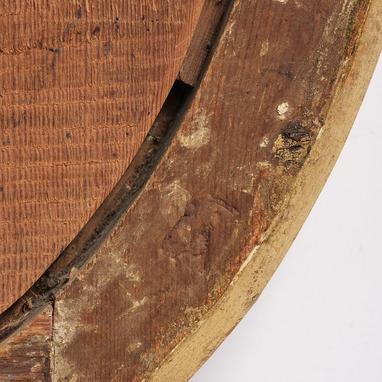 A pair of Gustavian giltwood two-branch girandole mirrors by J. Åkerblad (master in Stockholm 1758-99).