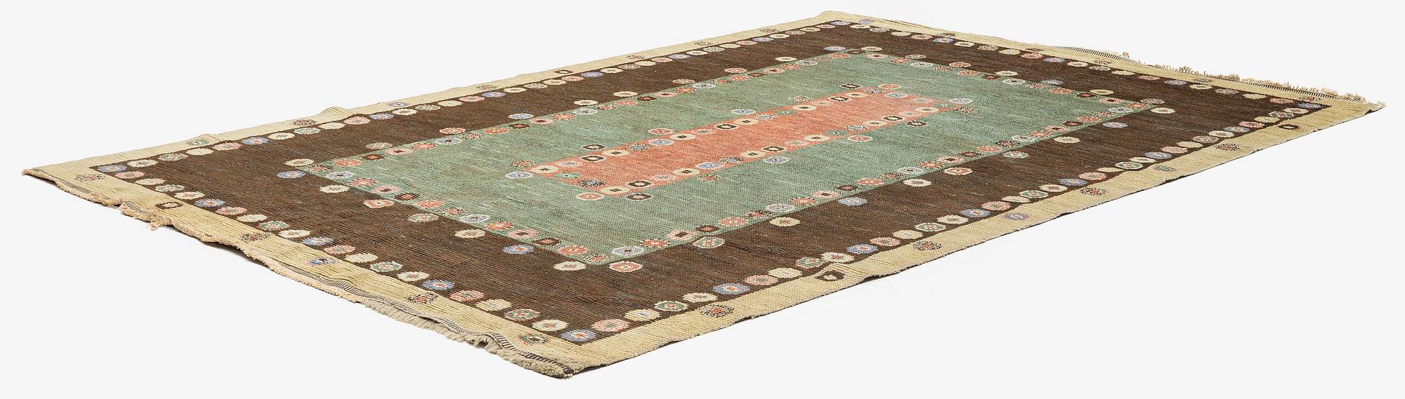 Märta Måås-Fjetterström, a carpet, 'Tusenskönan' ('Bellis'), knotted pile, c. 300 x 205 cm, signed AB MMF.
