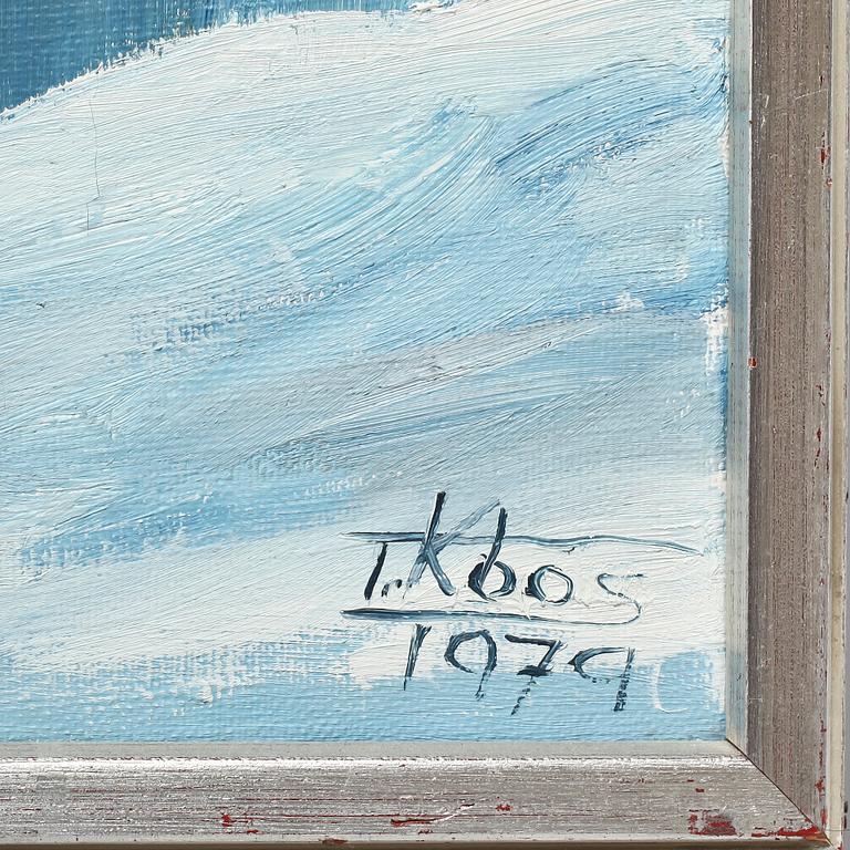 TIBOR KOOS, olja på duk, sign och dat 1979.