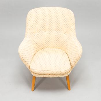 Carl Gustaf Hiort af Ornäs, fåtölj, "Pedro", för Puunveisto Oy - Träsnideri Ab, 1950-tal.