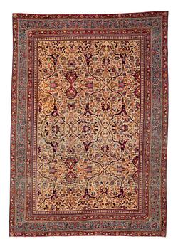 287. A carpet, an antique Tehran, ca 281 x 200 cm.