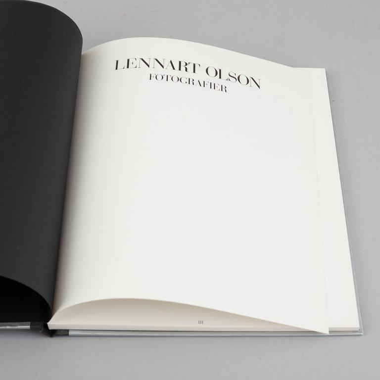 Lennart Olson, 3 books and 3 catalogues.