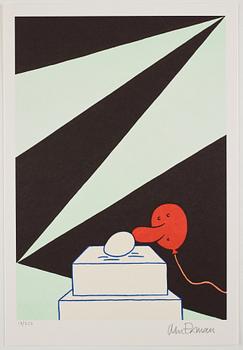 Marie-Louise Ekman, Portfolio with 20 lithographs "Monument 1981-2021".