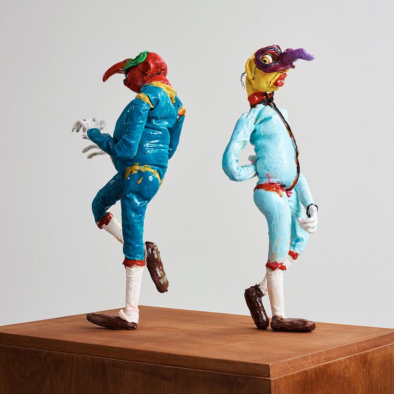 Nathalie Djurberg, Skulpturer ur ”I Wasn’t Made to Play the Son”, 2011.