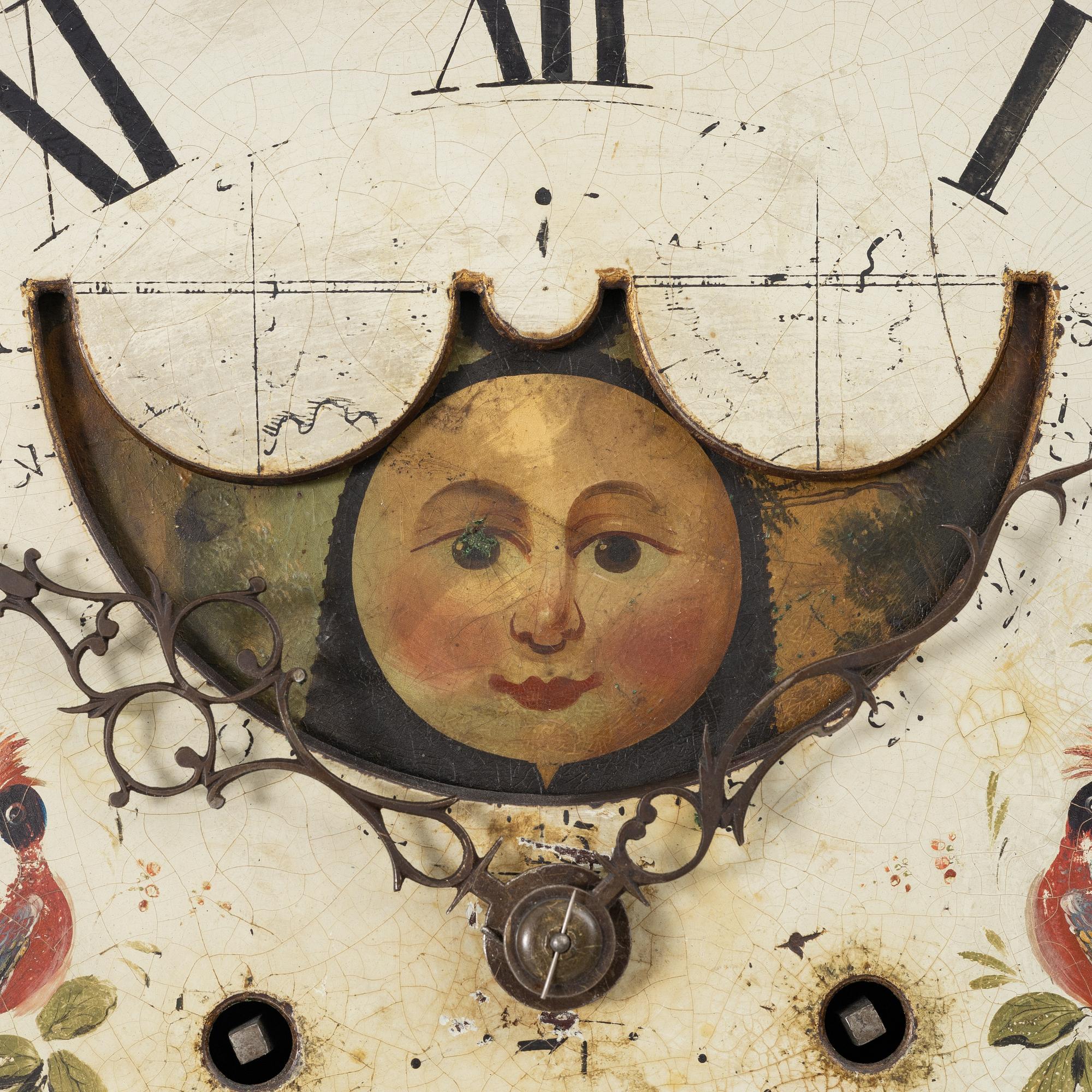 Grandfather clock, 18th-19th Century.