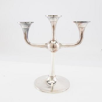 Karl Jørgen Otteren, candelabrum, silver, Norway 1997.
