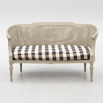 Salongsmöbel, 6 delar, gustaviansk stil, 1900-tal.
