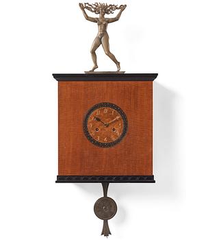 David Wretling, a Swedish Grace wall clock, Firma Otto Wretling, Umeå 1927.