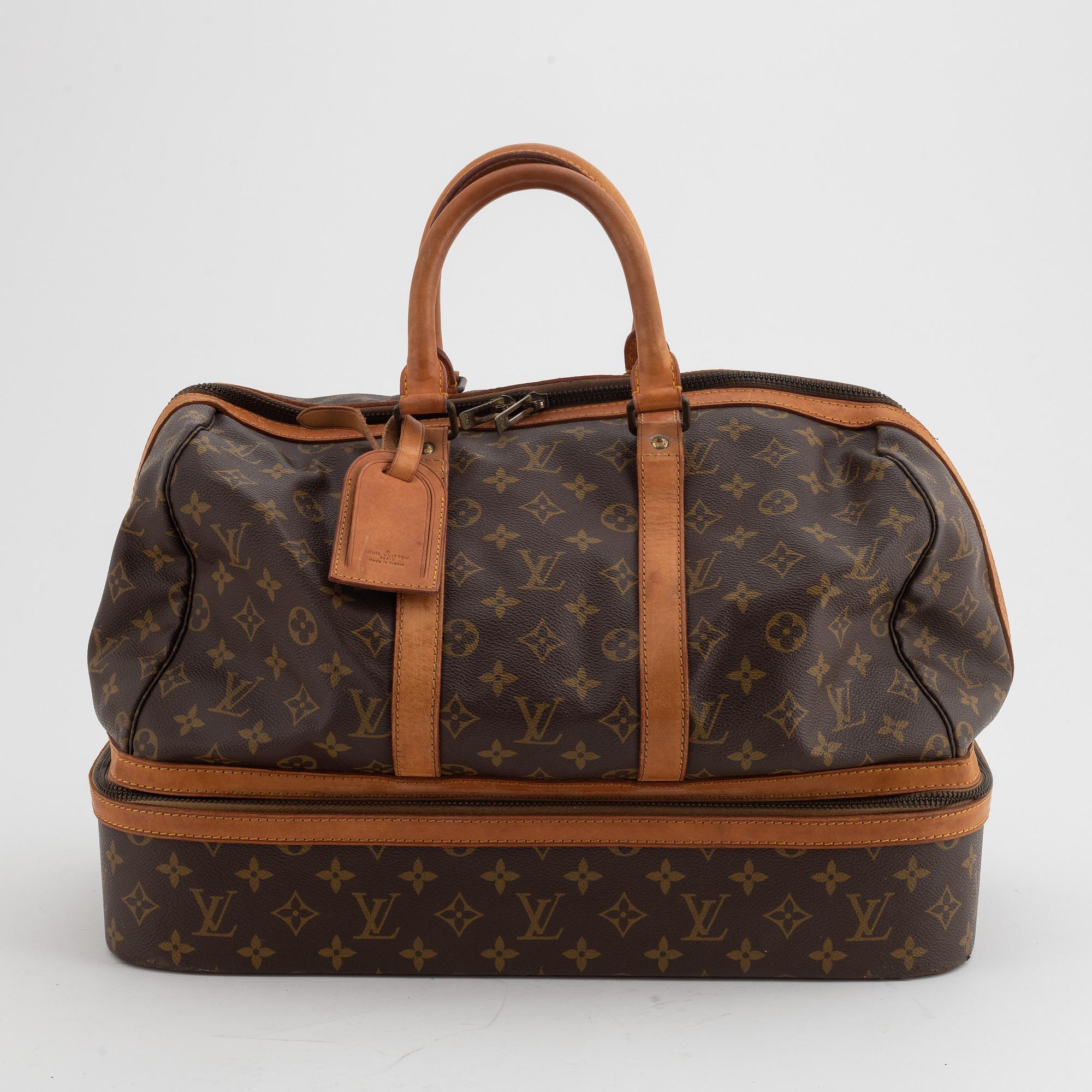 Louis Vuitton, a monogram canvas bowling bag, 1982.