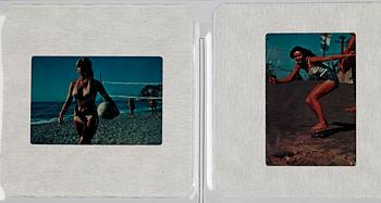 FILMMEMORABILIA, diabilder, ca 100 st, från olika filmer, bl.a "California Dreamin".