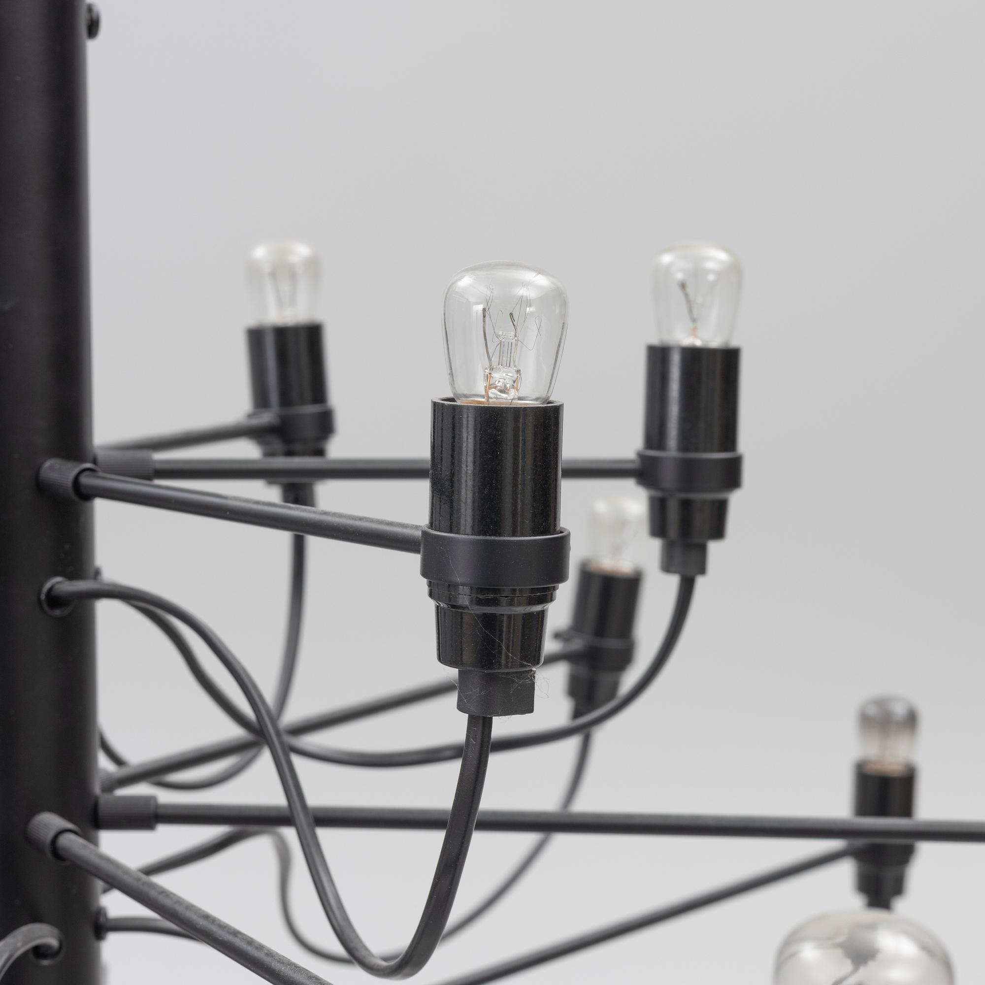 Gino Sarfatti, a model 2097/30 ceiling lamp, Flos, Italy.