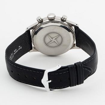 ZENITH, chronograph, wristwatch, 38 mm.