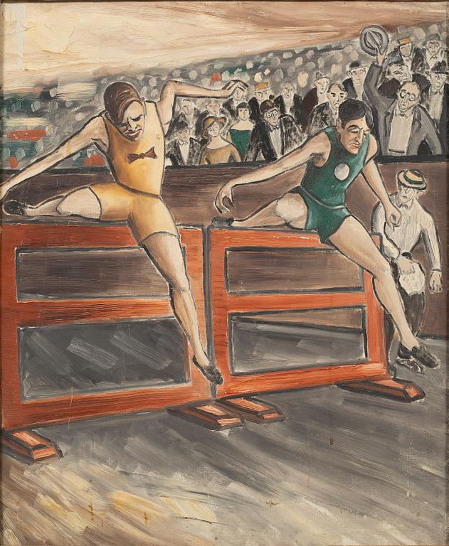 CARL BIRGER HÖÖG, olja på duk, ej signerad, intygad à tergo.