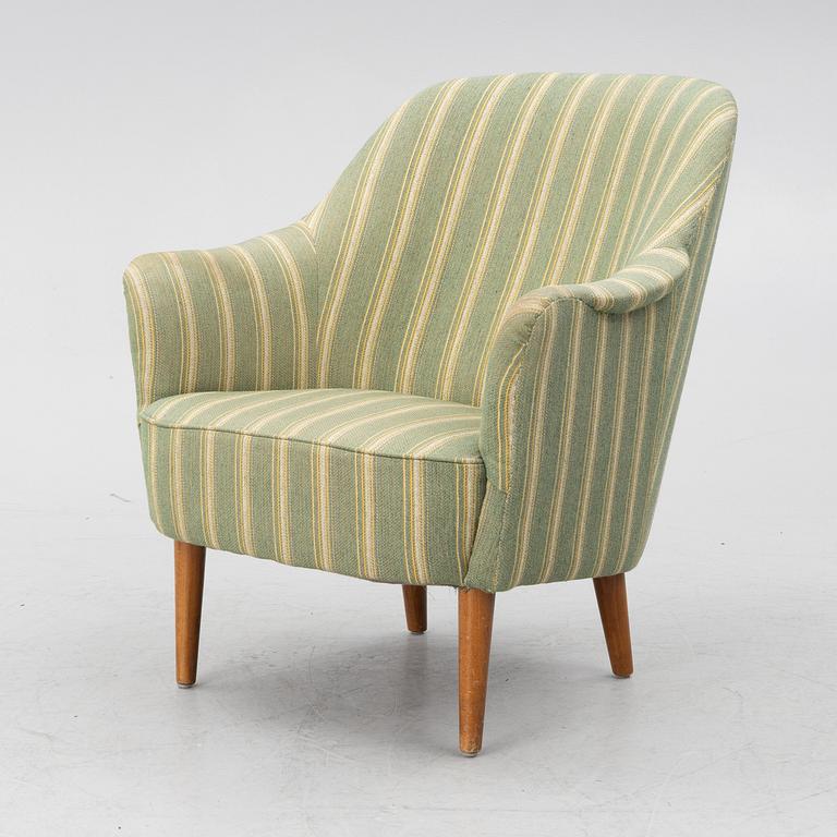 Carl Malmsten, a 'Samsas' armchair, second half of the 20th century.