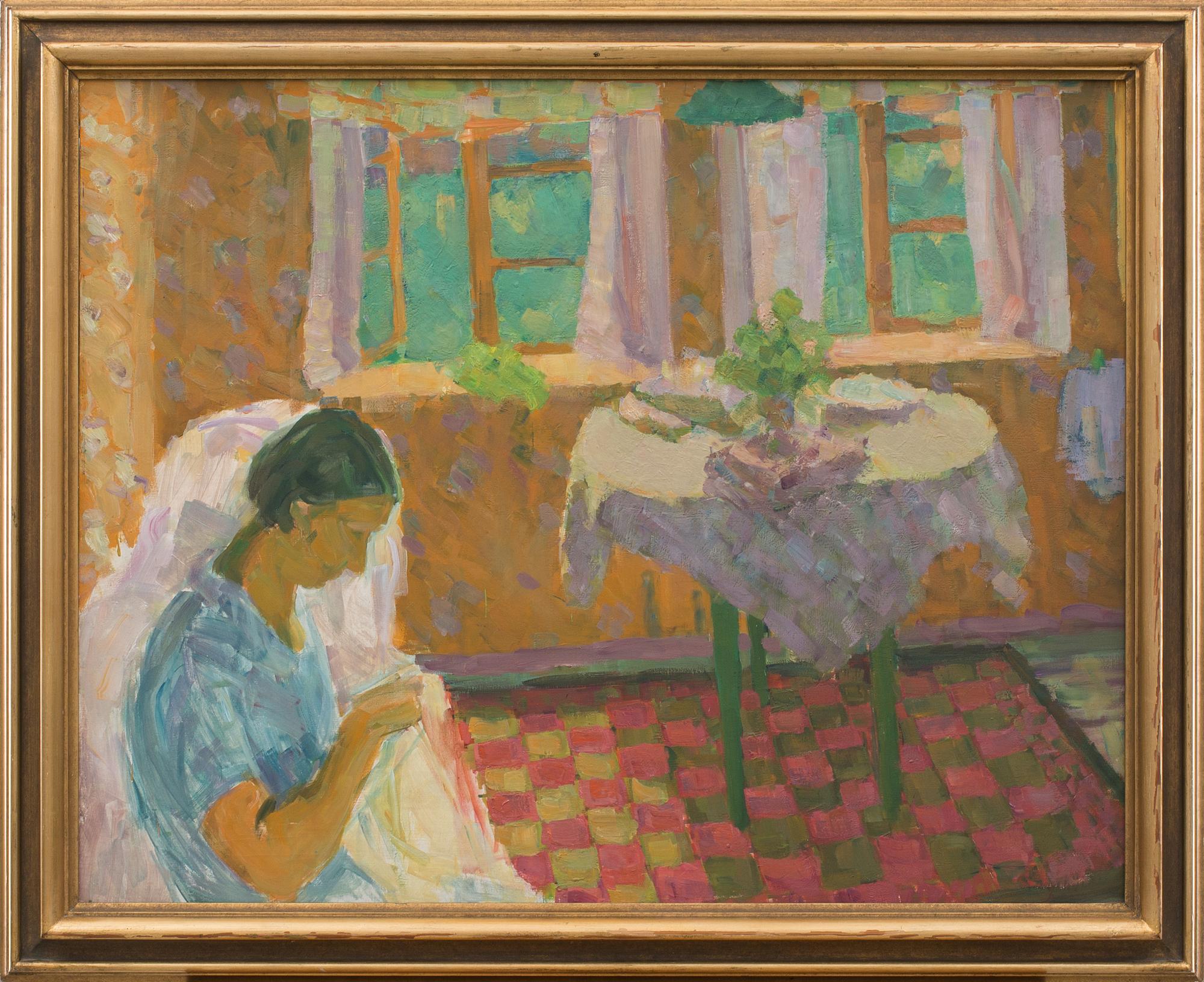 FRITIOF SCHÜLDT, oljemålning på duk, signerad och daterad a tergo 1936.