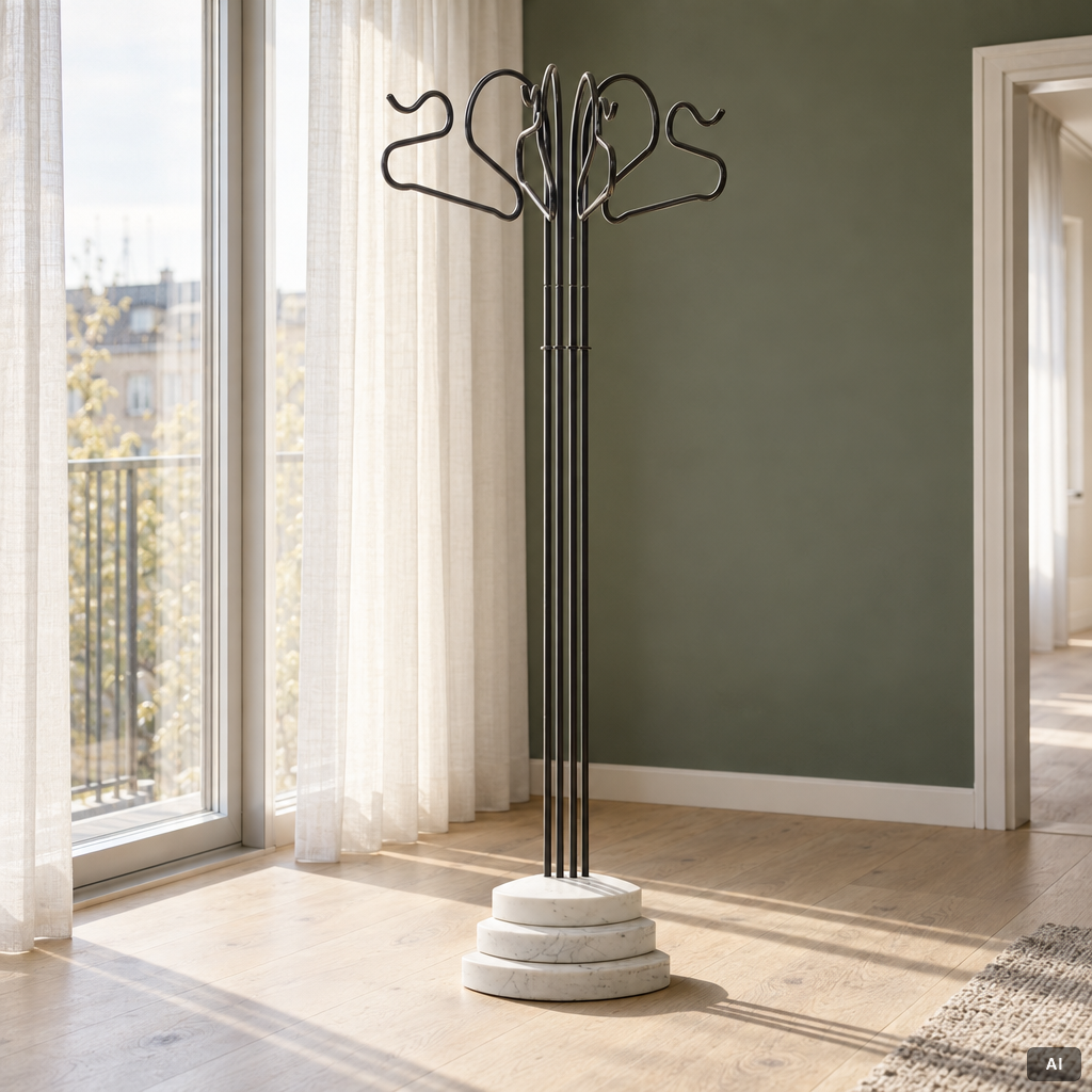 Coat rack, late 20th century.