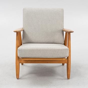 Hans J Wegner, a model 'GE 240/Cigarren' armchair, 1950's/60's.