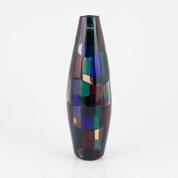 Fulvio Bianconi, a glass vase, Venini, Murano, Italy.