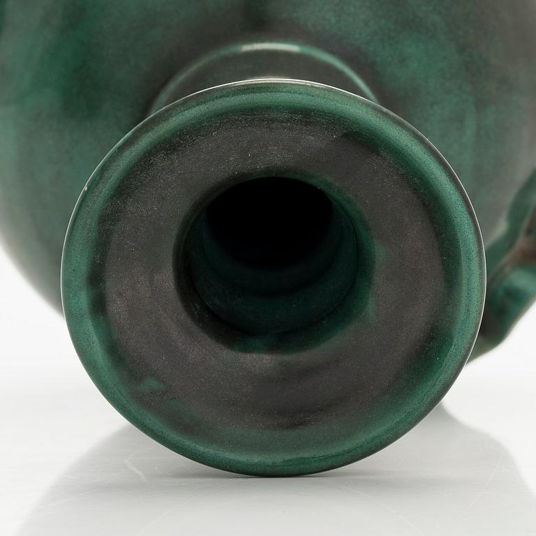 An earthenware vase, Upsala Ekeby, first half of the 20th century.