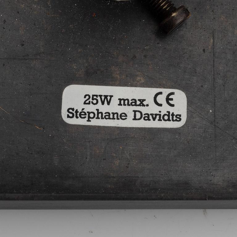 Stéphane Davidts, a group of 4+2 wall lights, Davidts Ligtning, 21st Century.