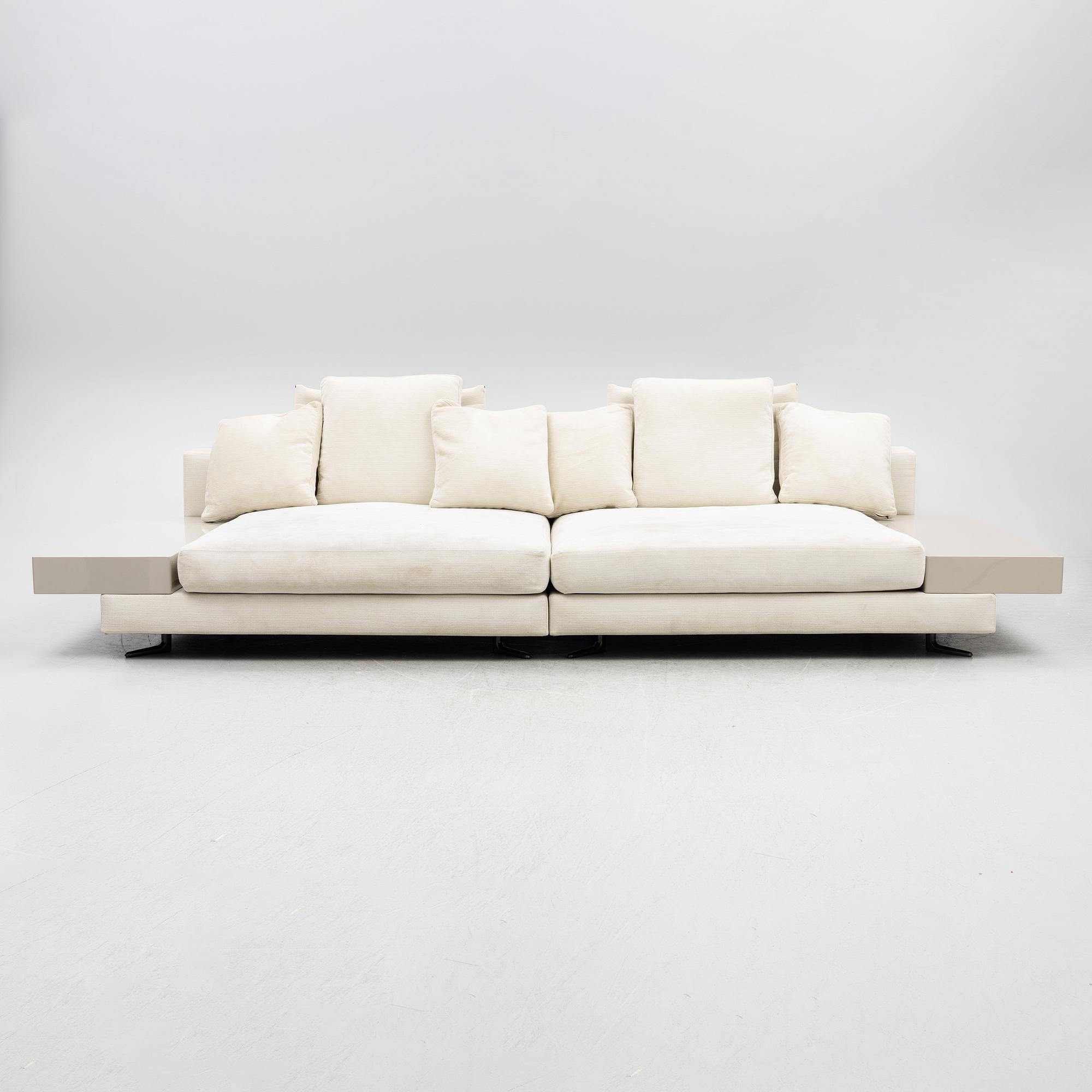Rodolfo Dordoni, a "White" modular sofa, Minotti, Italy.