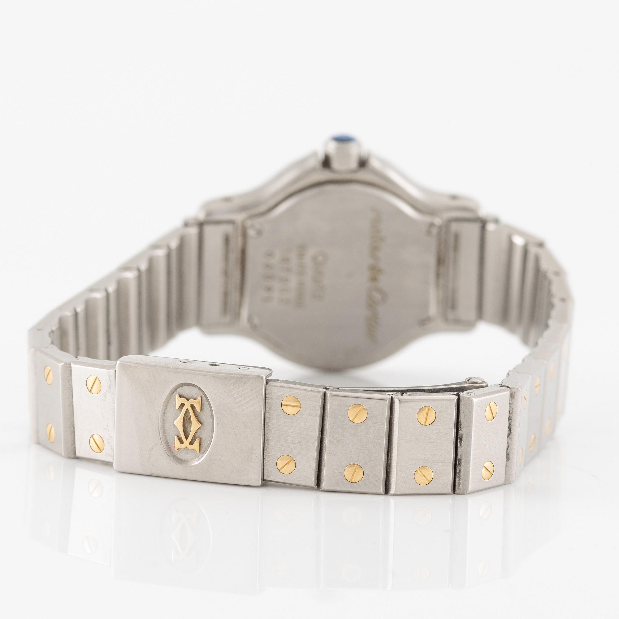 Cartier, Santos Ronde, wristwatch, 24 mm.