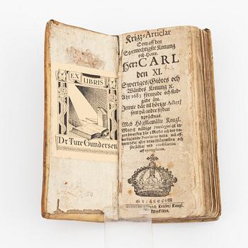 A book, 17th/18th century.