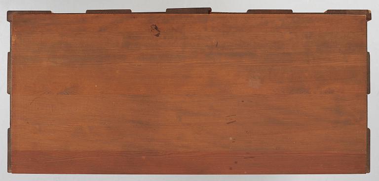 Axel Einar Hjorth, a "Lovö" stained pine cabinet, Nordiska Kompaniet, Sweden 1930s.