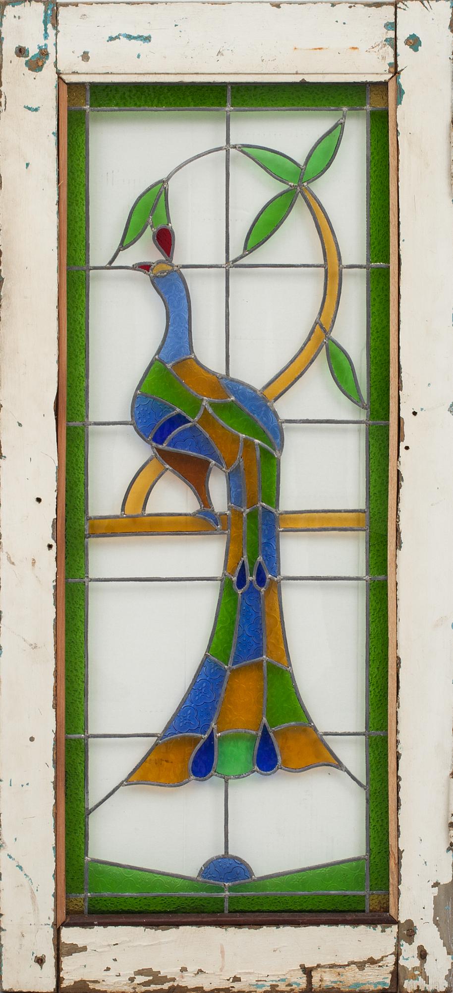 FÖNSTER, 4 st, Jugendstil.