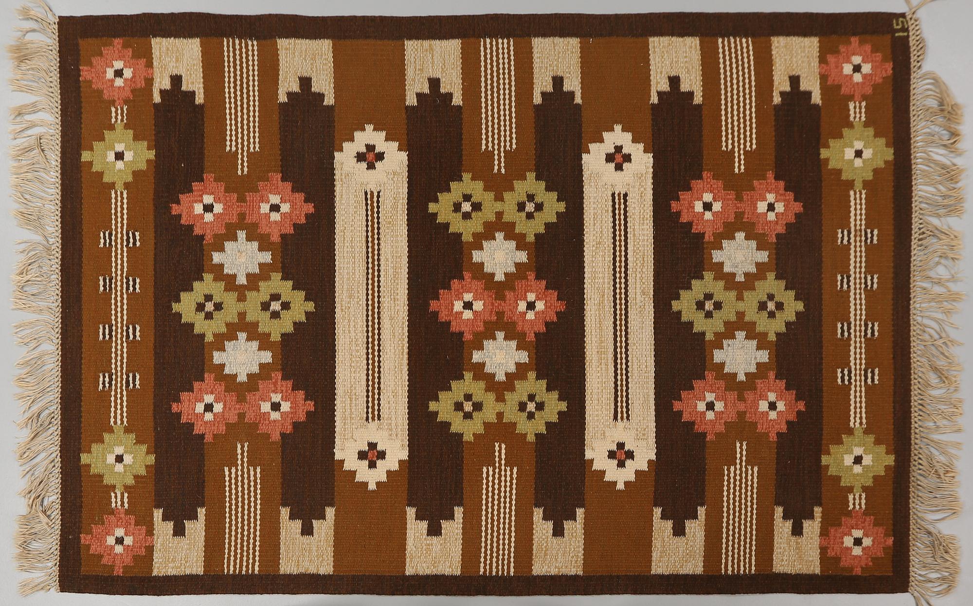 MATTA, rölakan, Ingegerd Silow, monogramsignerad, 207 x 140 cm.