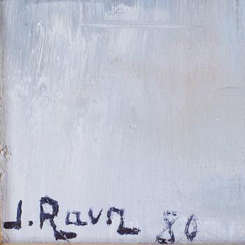 JOHANNES RAVN, olja på duk, sign o dat -80.
