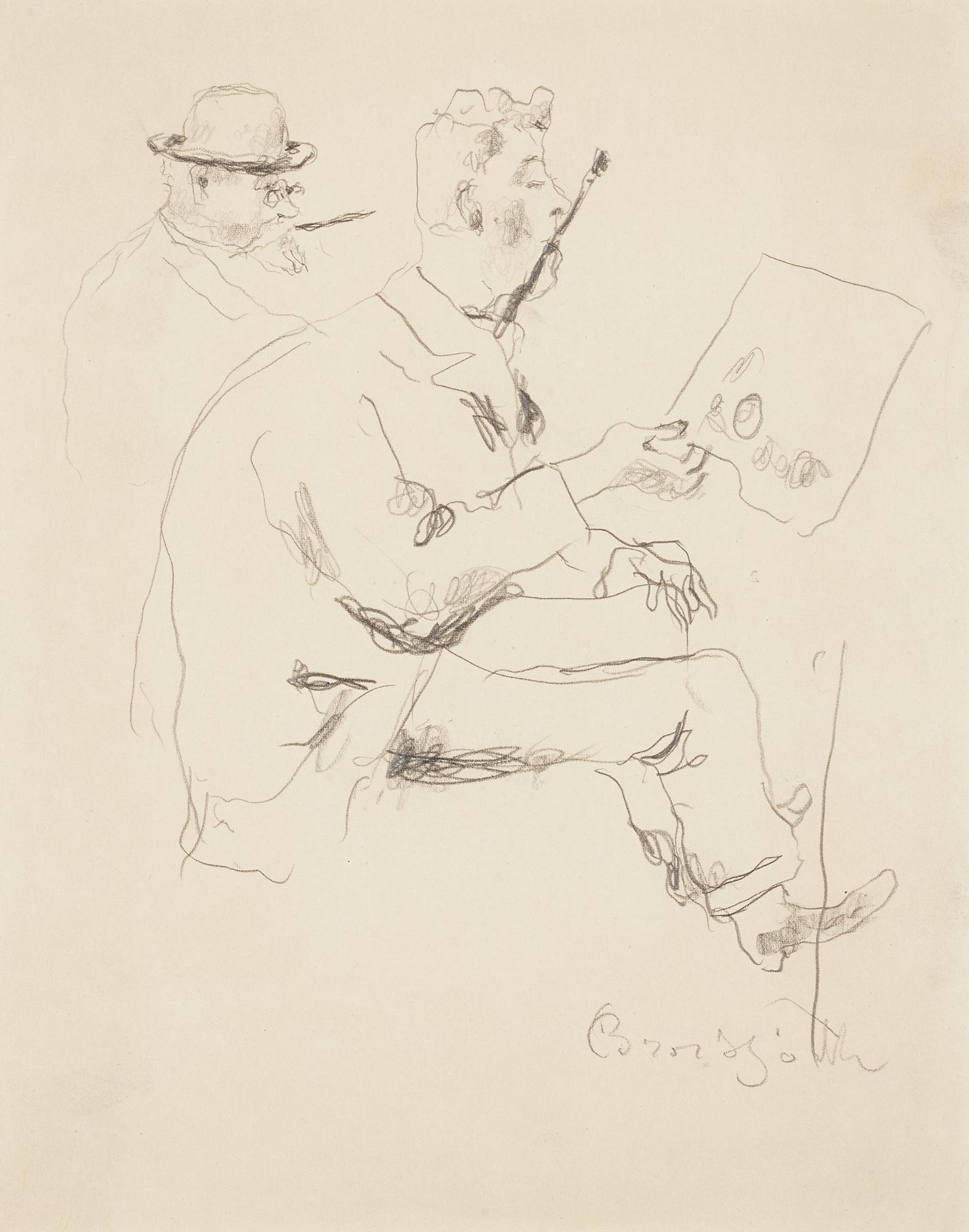 Bror Hjorth, "Artisten" (The artist).