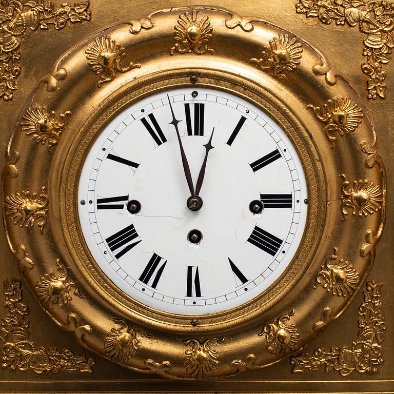 A mid 19th century wall clock.