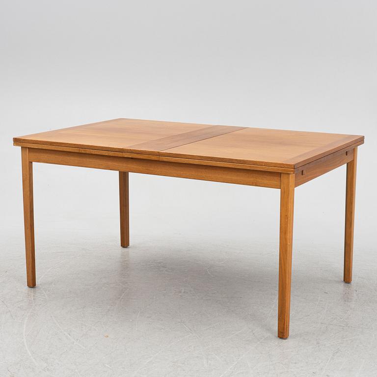 A teak-veneered dining table, Skaraborgs Möbelindustri AB, Sweden, 1960's/70's.