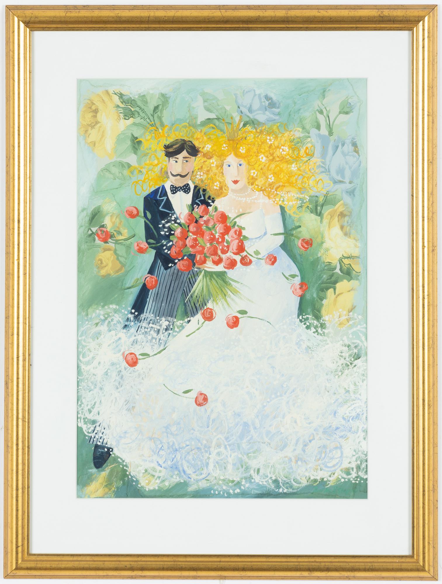 Pernilla Stappe, wedding couple.