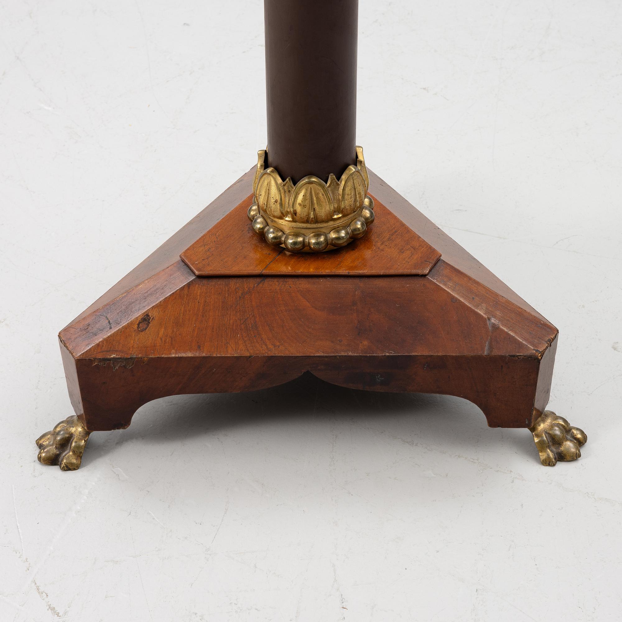 Pedestal, Empire, first half of the 19th century.