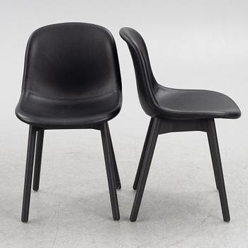 Sebastian Wrong, a set of six "Neu 13" chairs, Hay.