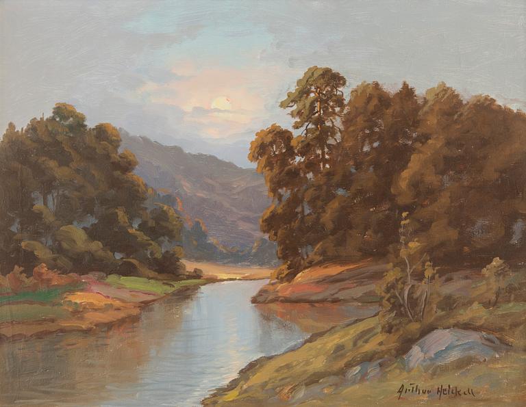 Arthur Heickell, Jokimaisema.