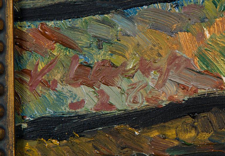 Vilho Lampi, The Sauna Window.