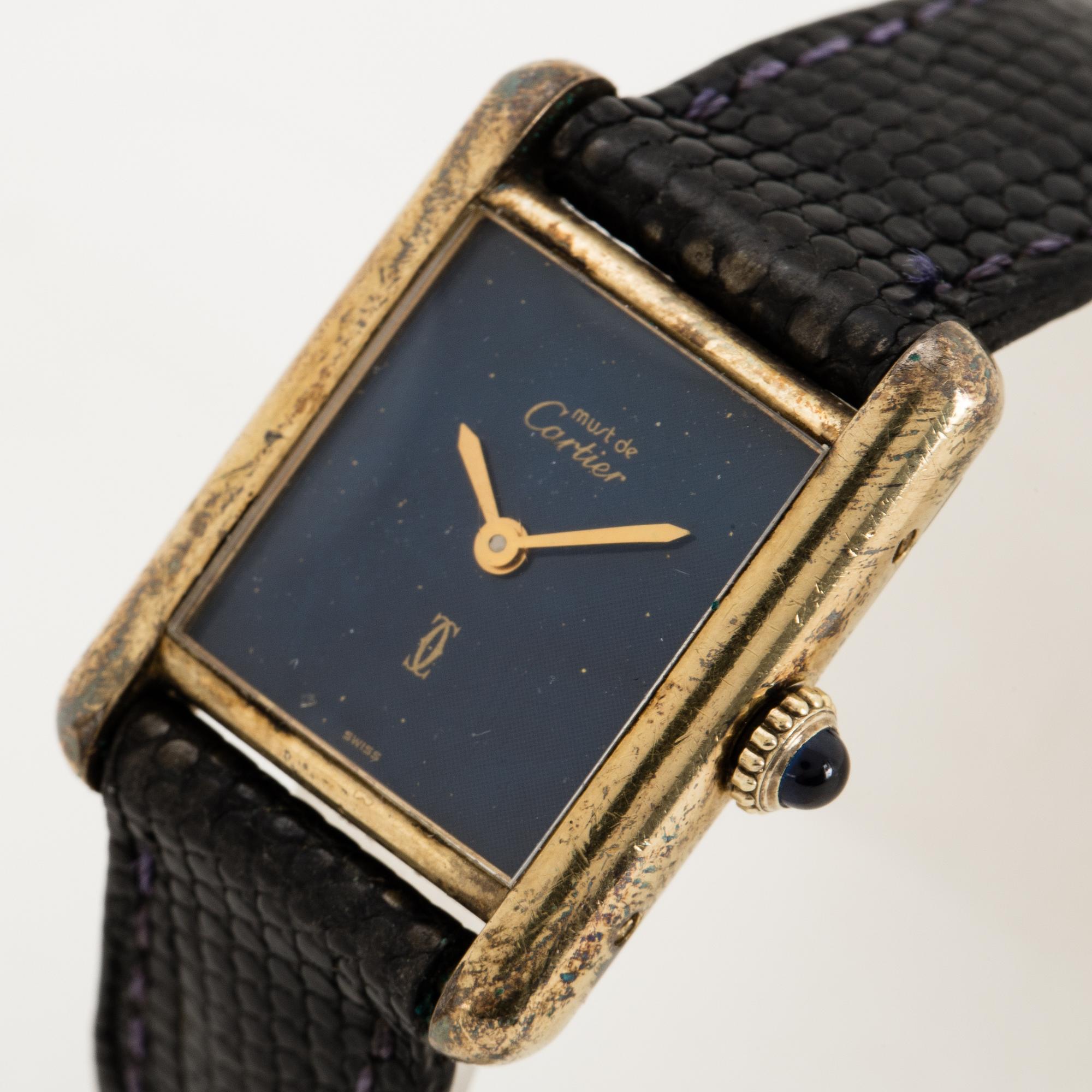 Must de CARTIER, armbandsur, 20 mm.