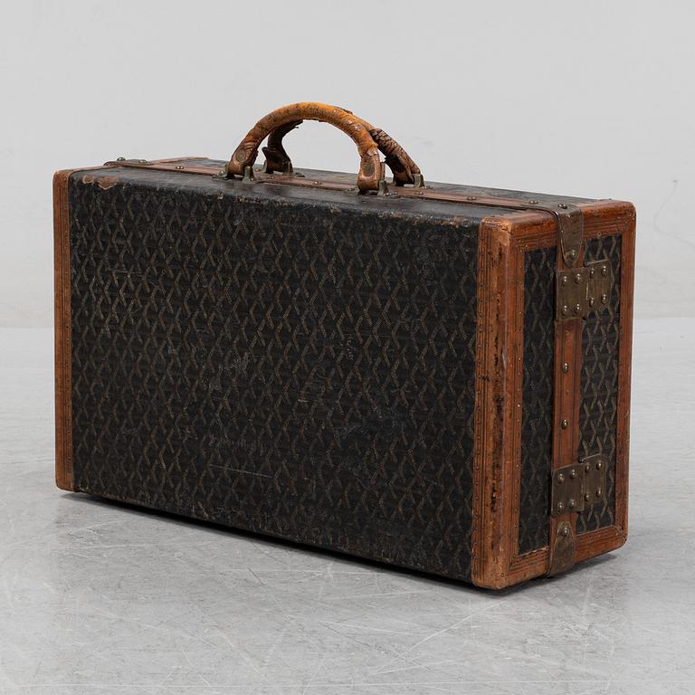 Goyard, a vintage shoe case, early 20th Century.