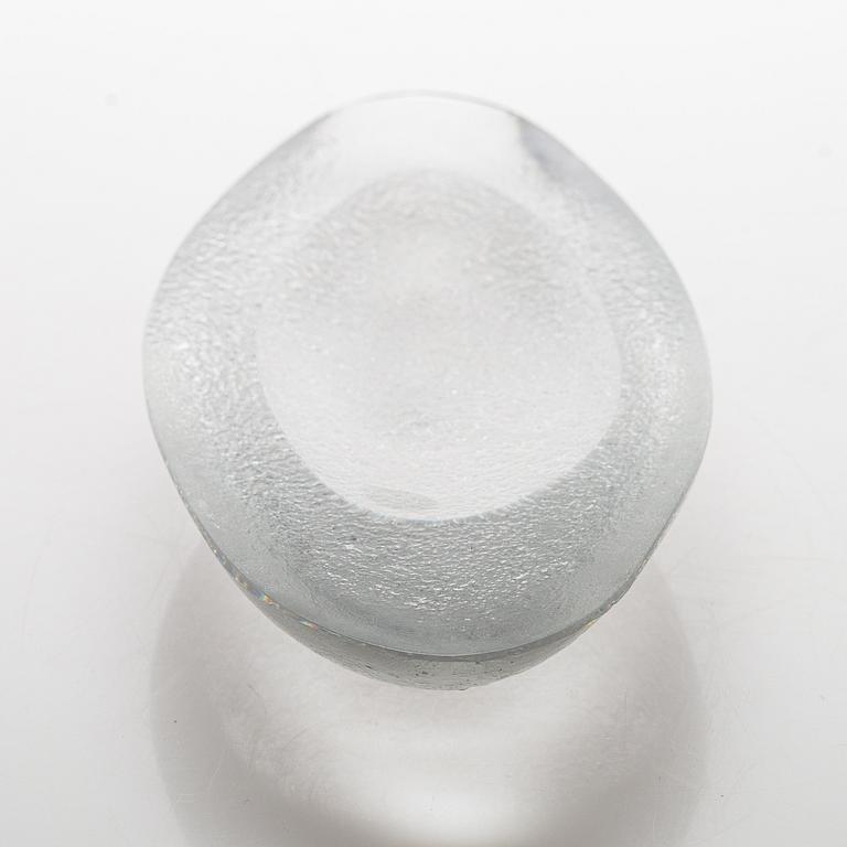 Tapio Wirkkala, a glass sculpture '3587' signed Tapio Wirkkala, Iittala -56.