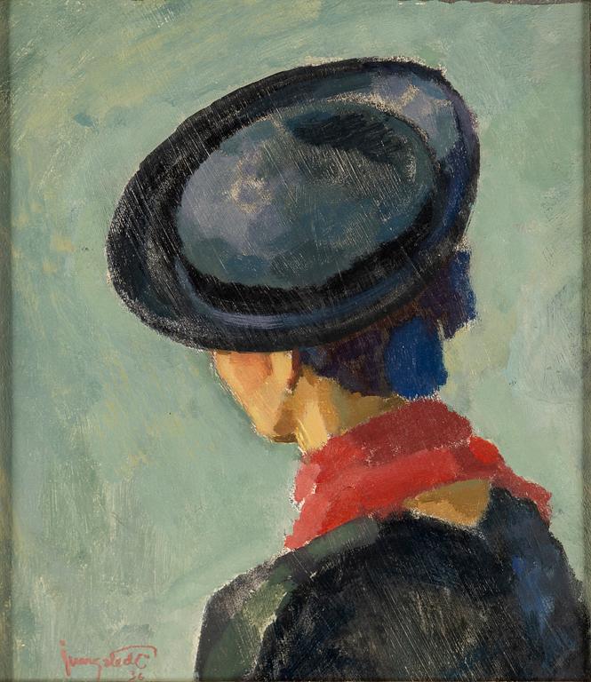 KURT JUNGSTEDT, oil on panel, signed and dated -36.