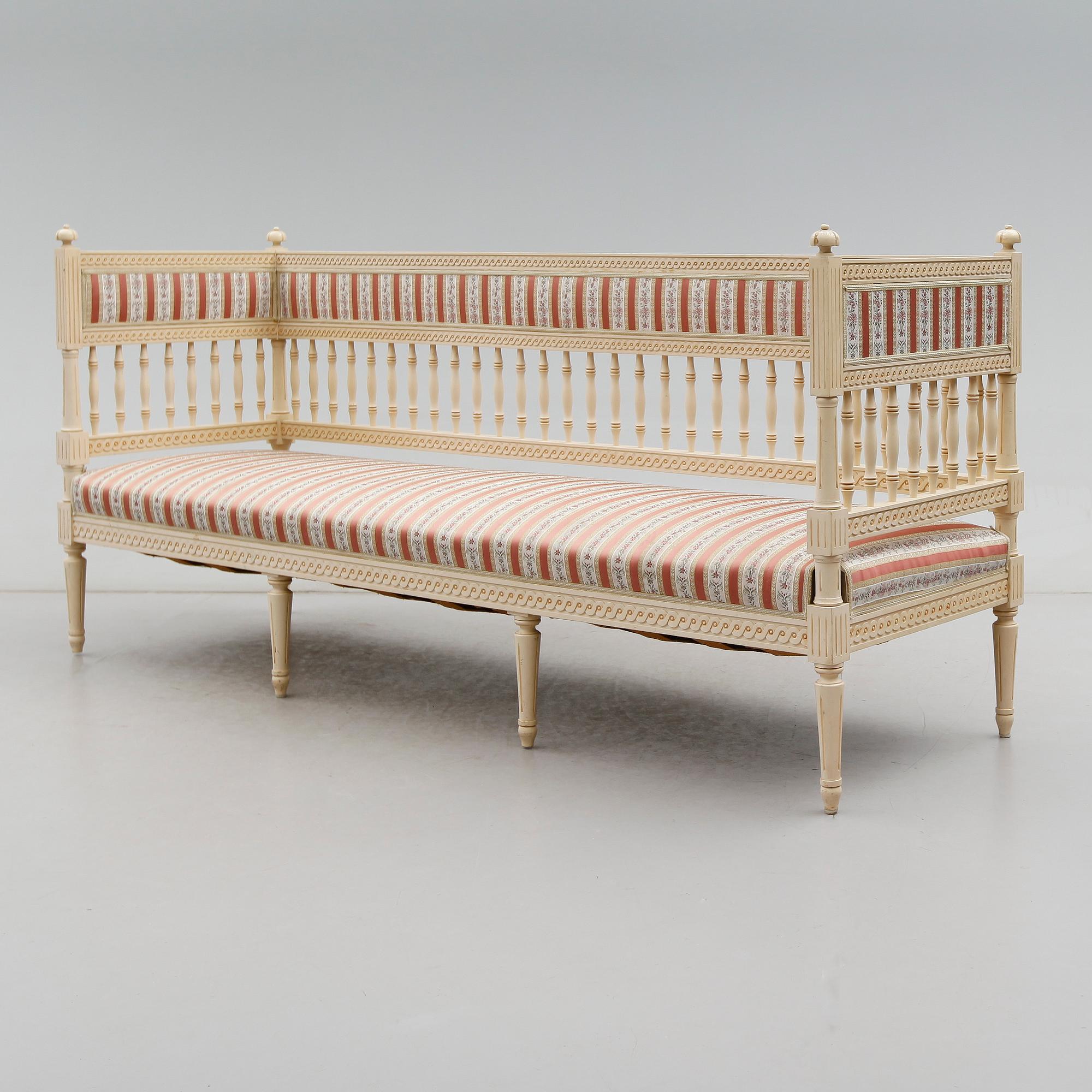 SOFFA, gustaviansk stil, 1900-talets mitt.