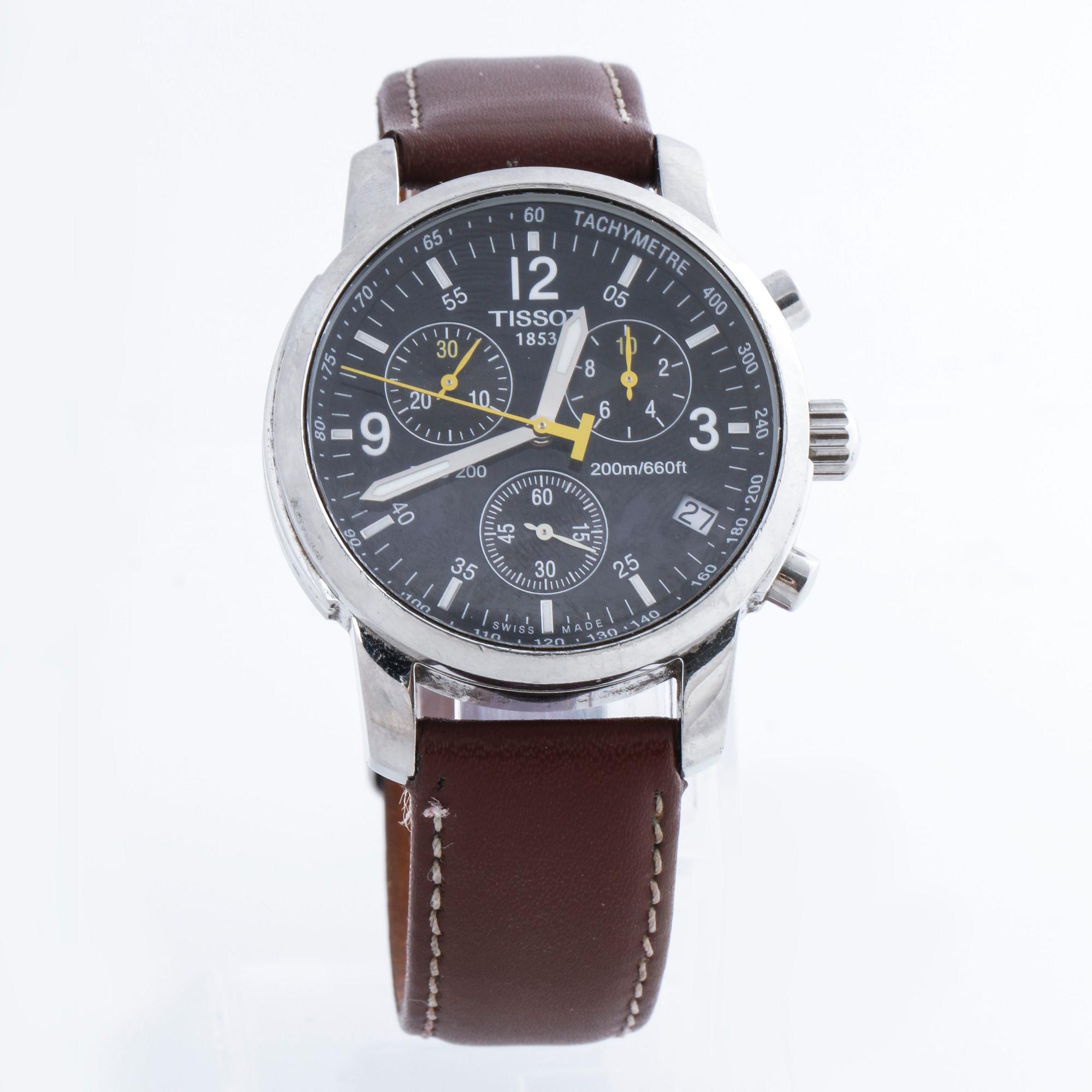 Tissot 1853 chronograph 200m 660ft top