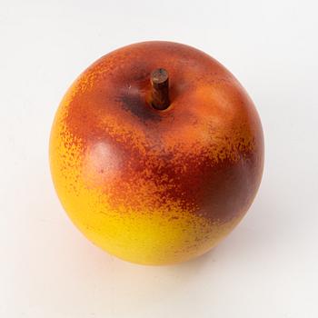 Per Hammarström, a stoneware sculpture opf an apple, signed.