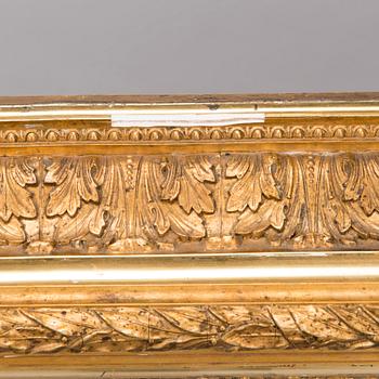 A GILT FRAME, late 19th century.
