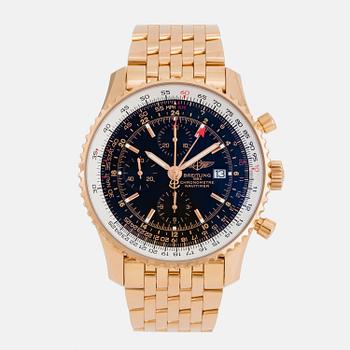 BREITLING, Navitimer world, chronometre, chronograph, wristwatch, 46 mm,